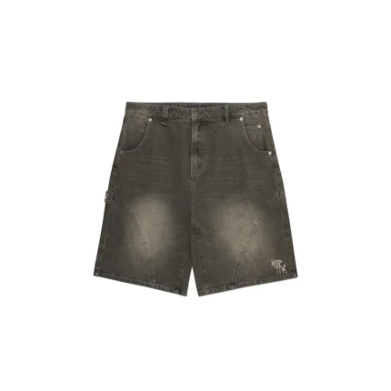 Mertra Jeans Shorts (Rust)