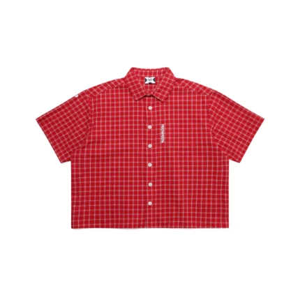 Mertra Plaid Shirts (Red)